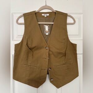 Madewell Tan Women's Vest